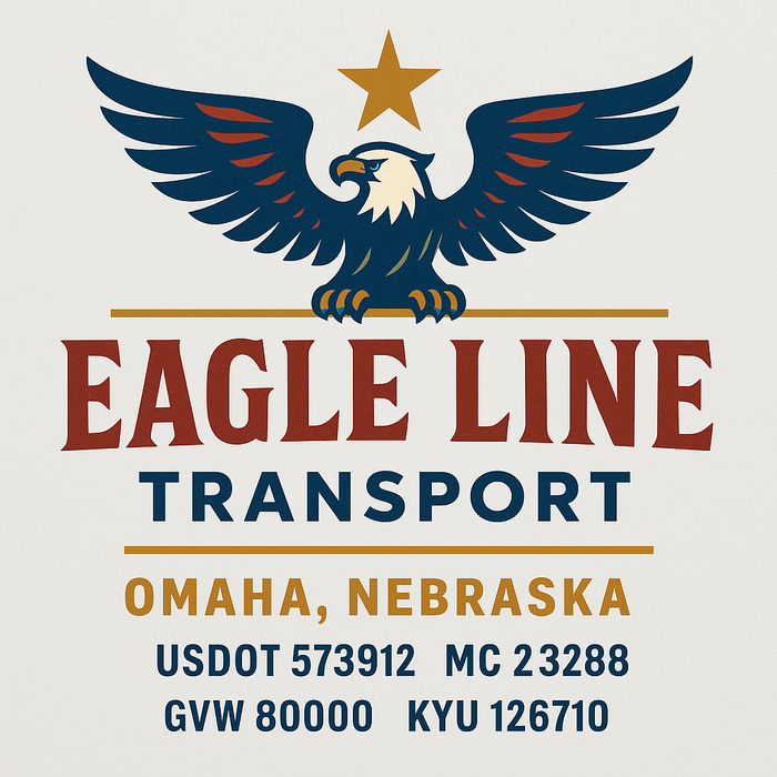 Custom Truck Door Decal Sticker Sign For Trucking, Transport, Logistics, Work Trucks, Semi Trucks With USDOT, MC, CA, KYU, VIN, GVW Regulation Numbers (Set of 2)