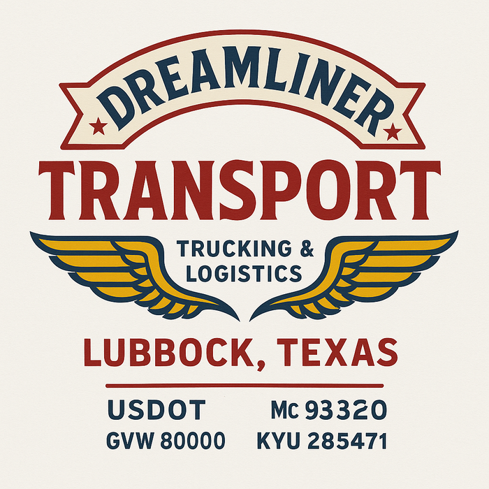 Custom Truck Door Decal Sticker Sign For Trucking, Transport, Logistics, Work Trucks, Semi Trucks With USDOT, MC, CA, KYU, VIN, GVW Regulation Numbers (Set of 2)