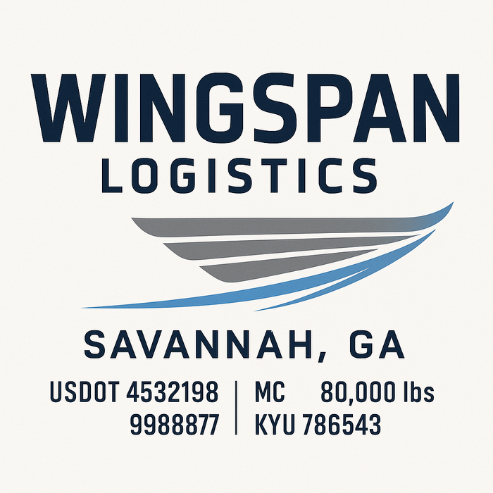 Custom Truck Door Decal Sticker Sign For Trucking, Transport, Logistics, Work Trucks, Semi Trucks With USDOT, MC, CA, KYU, VIN, GVW Regulation Numbers (Set of 2)