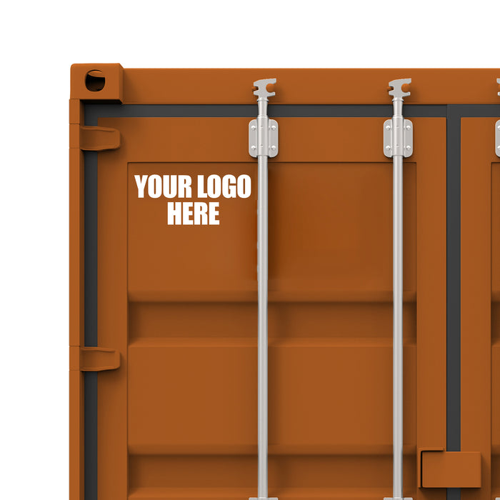 Custom Logo Shipping Container Decal Sticker – USDOT NUMBER STICKERS