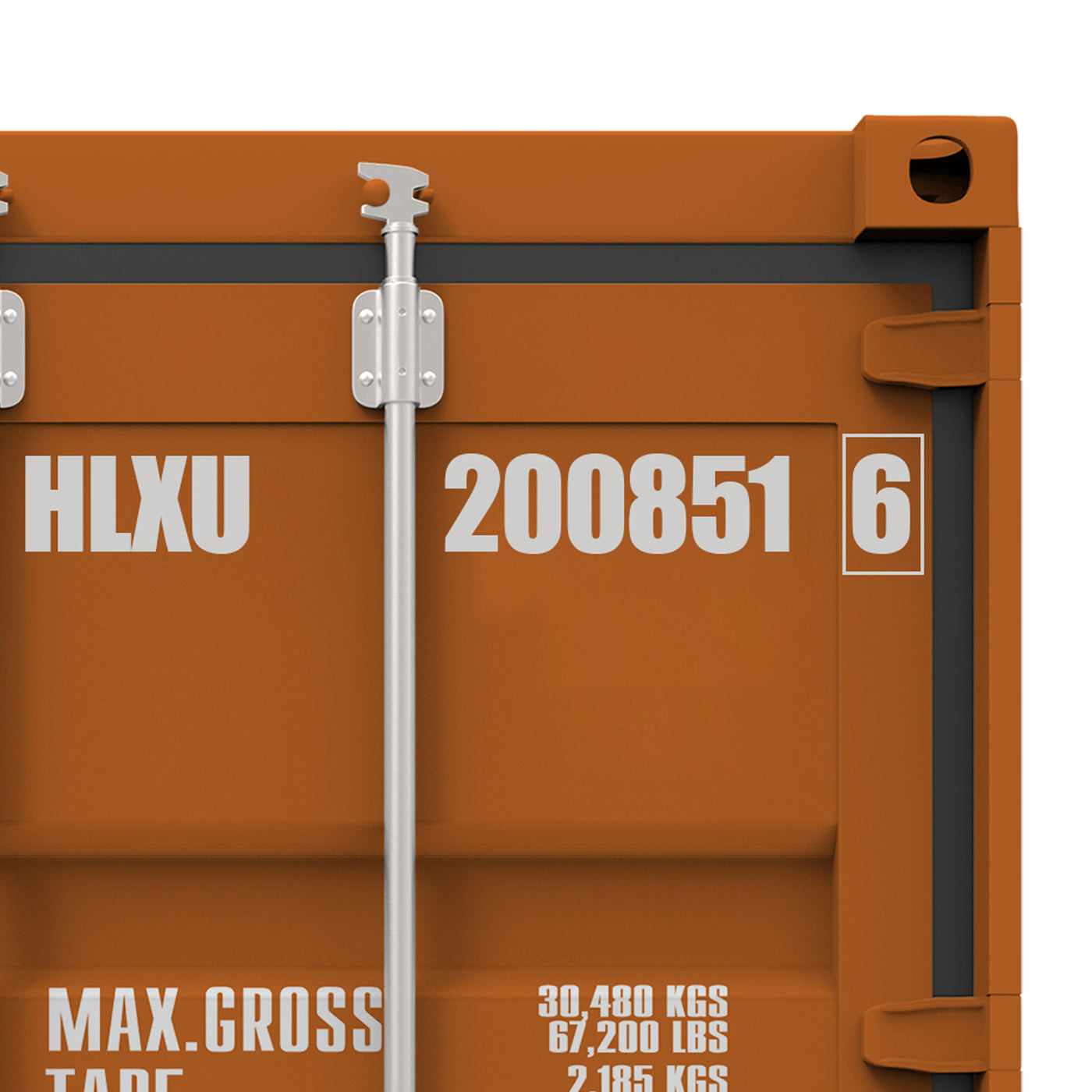 Bfc Code Container Shipping Container Identification Number BIC Code Lettering Decal Stic ...