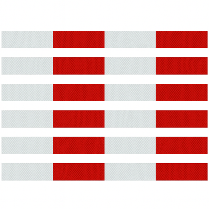 Long DOT Reflective Strips | DOT Reflectors | Different Size Packs | 2" x 30" & 2" x 36"