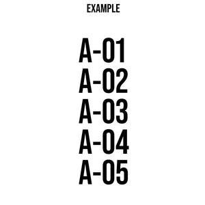 Custom Fleet Numbers Version 2