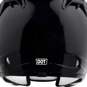 dot helmet decal sticker