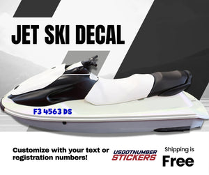 jet ski decal