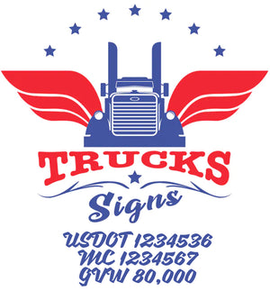 trucking decal sticker 