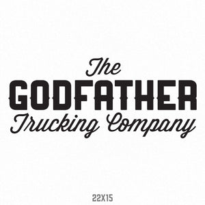 Company Name Decal for Trucking