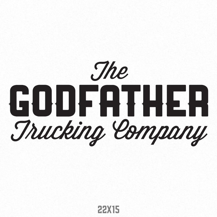 Company Name Truck Decal, US DOT (Set of 2)