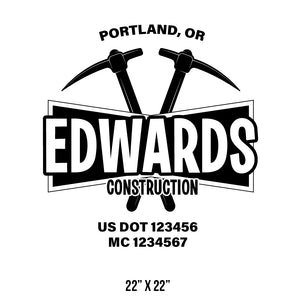 company name construction and US DOT