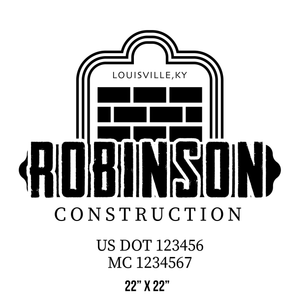 company name construction and US DOT