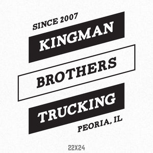 Business Name Decal for Trucks