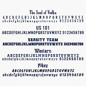 USDOT DOT Number Sticker Decal Lettering (Set of 2)