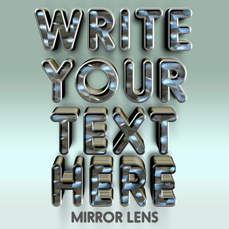 Write Your Text Here Decal Sticker Mirror Lens (Set of 2) – USDOT NUMBER  STICKERS
