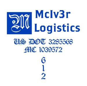 Custom Order For Mclv3r Logistics