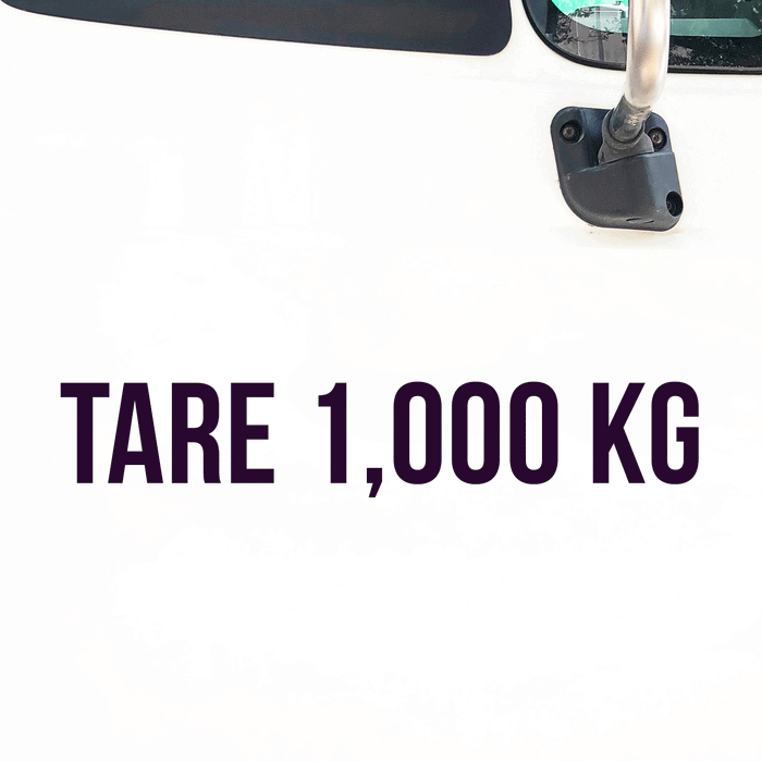 TARE Weight Decal (Set of 2)