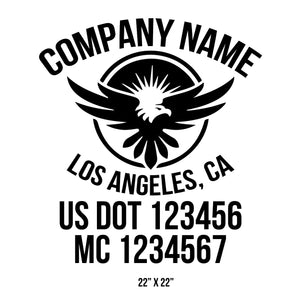 company name with eagle ,country and US DOT