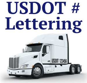 usdot lettering